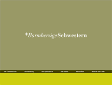 Tablet Screenshot of barmherzigeschwestern-wien.at